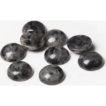 Dětské navlékací korálky Přírodní korálky pro šperky | šperkové kameny 10 ks - Č. 26 Labradorit , 4 mm