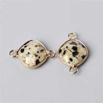 Přívěsek Kosočtvercový přívěsek 14mm | výroba šperků 2 ks - NO.9 Dalmace