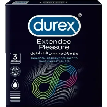 Durex Extended Pleasure Kondomy 3 kusy