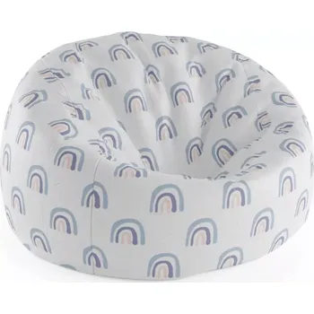 Sedací pytel Sablio Sedací vak Cocoon Duha - 115 x 75 cm x 45 cm - Sablio
