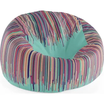 Sedací pytel Sablio Sedací vak Cocoon Stékající barva - 115 x 75 cm x 45 cm - Sablio