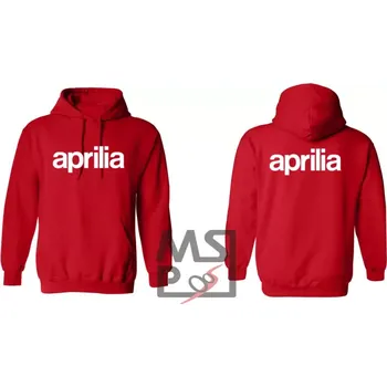 Pánská mikina Mikina s motivem Aprilia 2XL červená