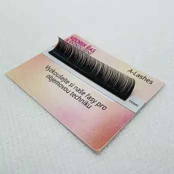 Umělé řasy Vzorek řas 0,07 D 11 mm