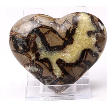 Drahý kámen Magieprirody.cz Srdce Septárie 90 x 77 mm 303 g přírodní kámen #D319