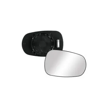 Auto zrcátko Sklo zpětného zrcátka DACIA LOGAN | 2004-2009 | nevyhřívané | chromové | vypouklé | VIEW MAX |