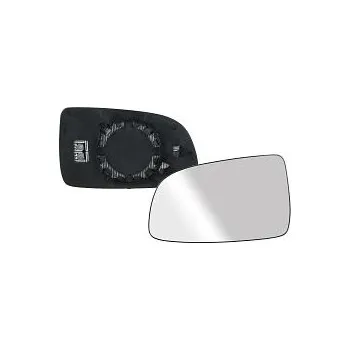 Auto zrcátko Sklo levého zpětného zrcátka CHEVROLET AVEO Sedan (T250) | 2006-2011 | vyhřívané | chromové | vypouklé | TAIWAN |