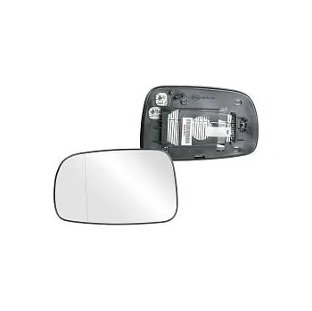 Auto zrcátko Sklo levého zpětného zrcátka TOYOTA COROLLA VERSO | 2004-2009 | vyhřívané | chromové | asférické | TAIWAN |