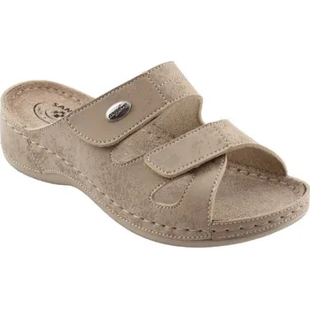 Dámská zdravotní obuv SANTÉ DS/152 Pantofle dámské - BÉŽOVÁ - 39