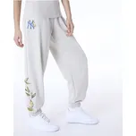 Dámské Tepláky New Era - MLB Floral Jogger - NY Yankees - Stone velikost S