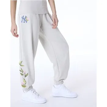 Dámské Tepláky New Era - MLB Floral Jogger - NY Yankees - Stone velikost S