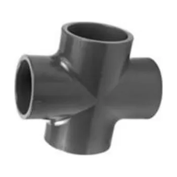 Technika k zahradnímu jezírku 20x20x20x20 kříž PVC PN16