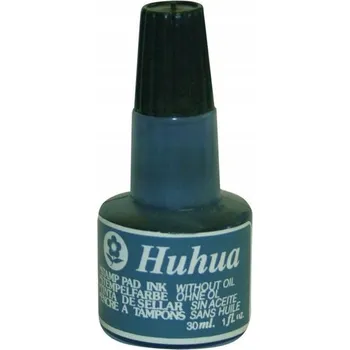 Dětské razítko Standardní inkoust na razítka Titanum, inkoust pro otisky razítek a podpisů, 30 ml, černý