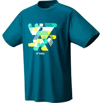 Pánské tričko Pánské tričko Yonex T-Shirt YM0043 Blue Green XS