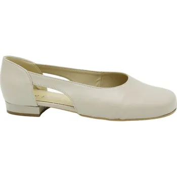 Dámské baleríny Béžové baleríny De Plus F.177-X1-090 - široká špička (Extra široké) - 44