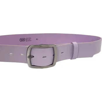 Opasek PENNY BELTS Kožený opasek 4606 lila - 85 cm