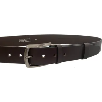 Módní doplněk PENNY BELTS Kožený opasek 36-40 hnědý - 110 cm