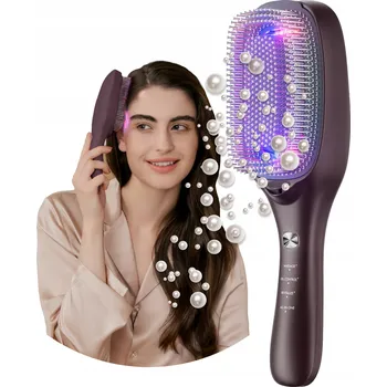 hřeben LASEROVÝ HŘEBEN NA VLASY S LED TERAPIÍ A VIBRACEMI PRO RŮST VLASŮ