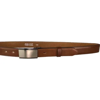 Opasek PENNY BELTS Pánský kožený opasek 30-020-4PS-48 hnědý - 110 cm