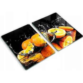 Kuchyňské prkénko Krájecí deska Wallfluent sklo 2 ks