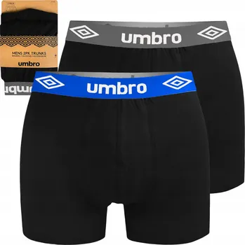 Boxerky UMBRO Pánské boxerky 2 kusy 0197 Velikost XL