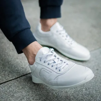 Dámské tenisky Dámské tenisky GROUNDIES NEW PORT White | Barefoot tenisky - 45