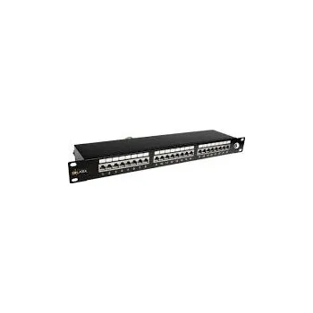 Patch panel Solarix SX24-6-STP-BK