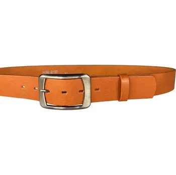 Opasek PENNY BELTS Kožený opasek 16208 losos - 105 cm