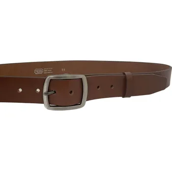 Opasek PENNY BELTS Kožený opasek 46V148 hnědý - 85 cm