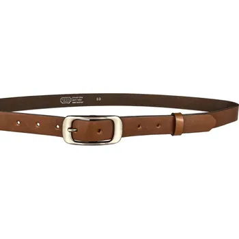 Opasek PENNY BELTS Kožený opasek 173-48 hnědý - 95 cm