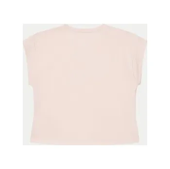 Pánská móda Guess T-Shirt J4BI34 J1314 Růžová Boxy Fit 10Y