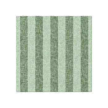 Papírový ubrousek Ubrousky PAW AIRLAID 40x40 cm Linen Stripes green [50 ks],rychlé dodání