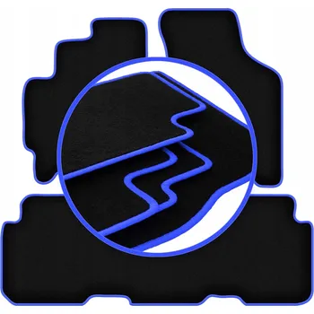 autokoberec Velurové autokoberce Wielganizator 3 ks