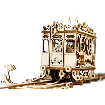 3D puzzle 3D puzzle WOODEN CITY Tramvaj s kolejemi 273 dílů