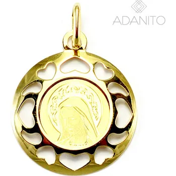Přívěsek Zlatý přívěsek Madona