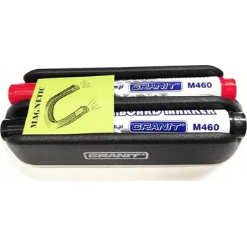 Popisovač na bílou tabuli černý Granit 2 ks