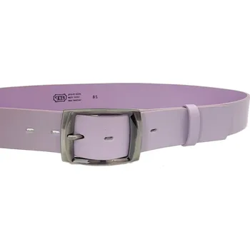 Opasek PENNY BELTS Kožený opasek 4406 lila - 100 cm