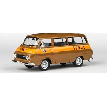 Škoda 1203 mikrobus 1974 Abrex 1:43 Spoje hnědé