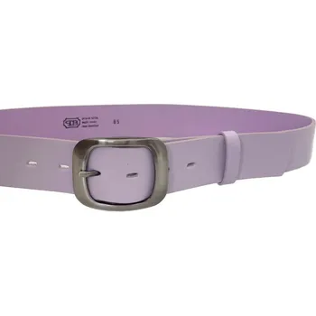 Opasek PENNY BELTS Kožený opasek 9906 lila - 95 cm