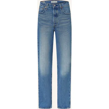 Dámské oblečení Levi's® Dámské Straight Džíny Ribcage, 08 med indigo - worn...
