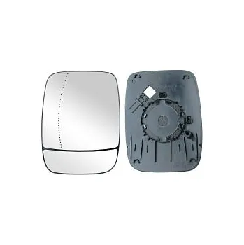 Auto zrcátko Sklo levého zpětného zrcátka FIAT TALENTO | 2016 a výše | nevyhřívané | chromové | asférické | VIEW MAX |