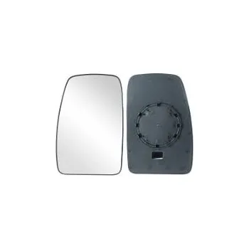 Auto zrcátko Sklo levého zpětného zrcátka RENAULT MASTER III | 2007-2010 | nevyhřívané | chromové | vypouklé | TAIWAN |