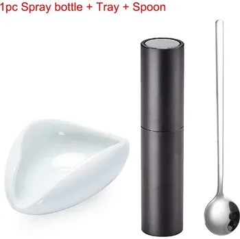 Příprava kávy Antistatický sprej a dávkovací kelímek na kávová zrna | kávové příslušenství, mlýnek na kávu - C set