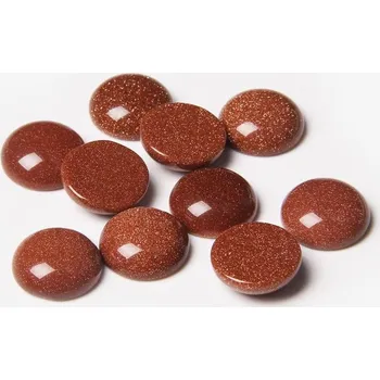 Dětské navlékací korálky Přírodní korálky pro šperky | šperkové kameny 10 ks - Č.21 Pískovec , 4 mm