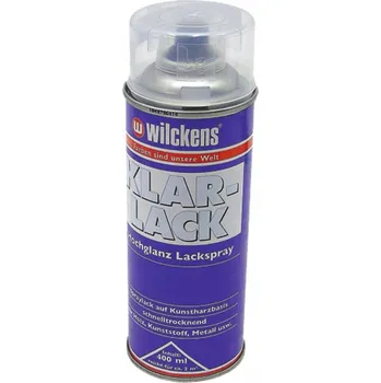 Lak na dřevo Wilckens Klarlack Hochglanz Lackspray 400 ml bezbarvý