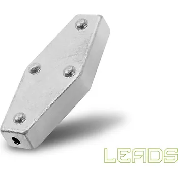 Delphin LEADS Šestihran s otvorem / 5ks 30,0g