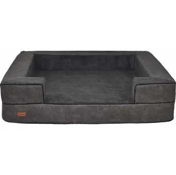 Pelíšek pro psa Lauren Design Pelech Rex Orthopedic, grafit Velikost: M - 70 x 60 cm