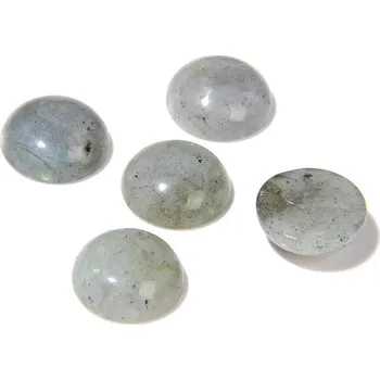 Přírodní kámen Kulatý přírodní kámen | dekorační minerál 10 ks - labradorit , 6 mm