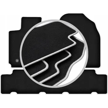 autokoberec Velurové autokoberce Wielganizator 3 ks