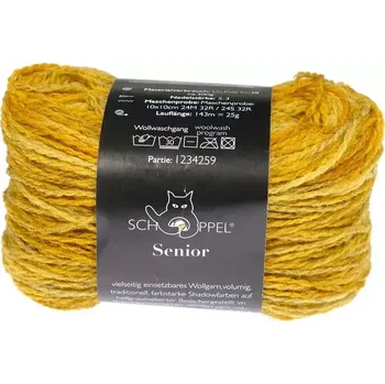 Příze Schoppel Wolle Senior 2607 Sonnenstrahl Inspiration Dibadu (Vlněná příze Senior 2607 Sonnenstrahl Inspiration Dibadu)
