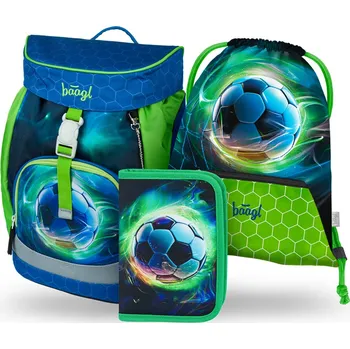 BAAGL Airy školní 3dílný set, Fotbalový míč